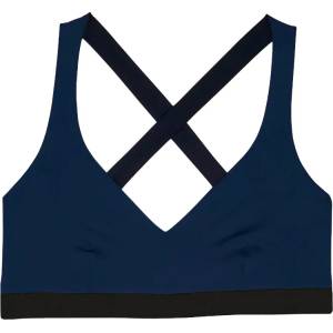 MYMARINI Дамско бикини горнище MYMARINI Women's Sport Bra Bikini top - Black / Navy (150-5683-0412)