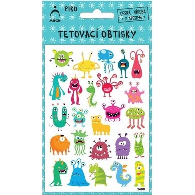 ARCH Ing. Libor Macalík Tetovací obtisky Monsters 639528