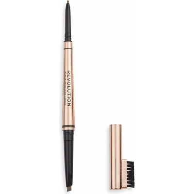 Makeup Revolution Balayage Brow ceruzka na obočie Dark Brown 0,38 g