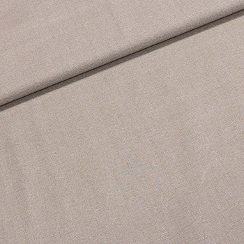 Bavlněné plátno 2676/8043607/02 béžový tisk pytloviny, š.140cm (látka v metráži)