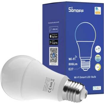 Sonoff B02-BL-A60 WiFi stmievateľná LED žiarovka