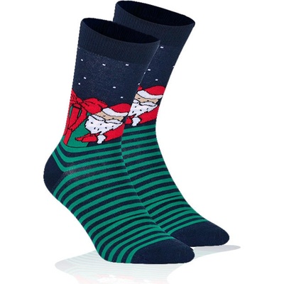 Wola Ponožky s vianočným motívom SANTA S DARČEKOM