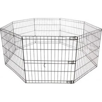 Image 1 of M-PETS Foldable Puppy Pen - ограждение за малки кученца, 8 елемента, размер М 61 x 76 см, Белгия - 10400908