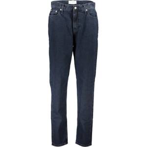 Calvin Klein Дамски дънкови дънки calvin klein, Цвят Синьо (j20j221786_bl1bj)