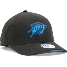 Mitchell & Ness NBA Biowashed Zig Zag 110 SB Oklahoma City Thunder Black Snapback černá modrá modrá