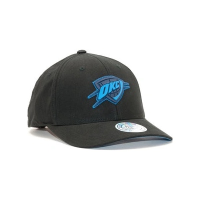 Mitchell & Ness NBA Biowashed Zig Zag 110 SB Oklahoma City Thunder Black Snapback černá modrá modrá