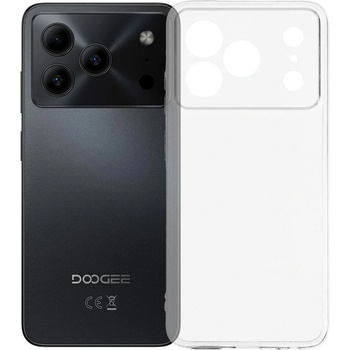 DOOGEE Калъф с протектор за Doogee Note 56 - мек TPU удароустойчив калъф, прозрачен или черен