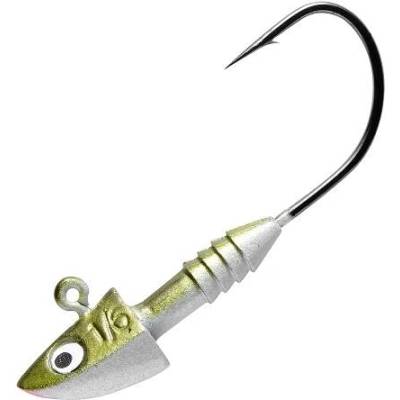 BERKLEY Jigová hlava Jig All Round Olive Pearl vel.1 4,7g 5 ks