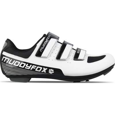 Muddyfox Мъжки обувки Muddyfox RBS100 Cycling Shoes Mens - White/Black