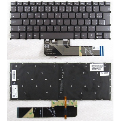 slovenská klávesnica Lenovo IdeaPad Flex 5-14ALC05 5-14ARE05 5-14IIL05 5-14ITL05 sivá CZ/SK podsvit