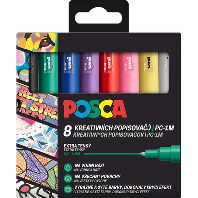 Uni Posca PC-1M P153544382 8 ks