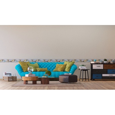 AG Design WB-8238 samolepící bordura Motýly, rozměry 0,14 x 5 m – Zboží Dáma