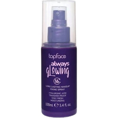 Topface rozjasňujúci fixačný sprej na make-up Always Glowing 100 ml