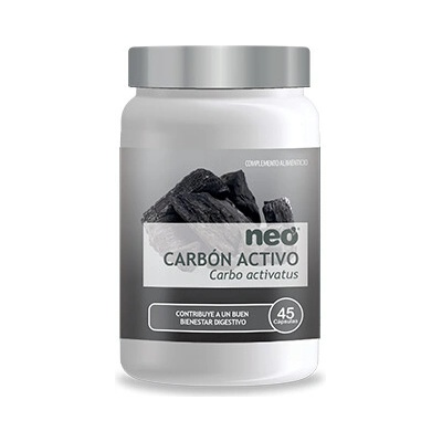 Neovital Health Aktívne uhlie 300 mg 45 kapsúl