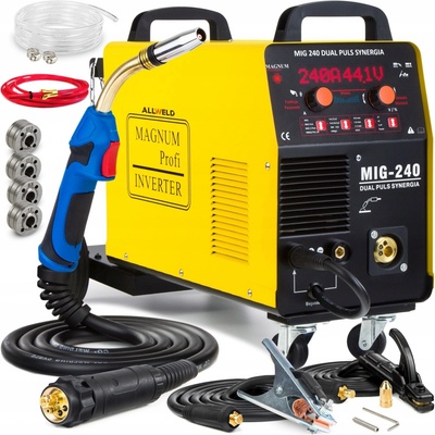 MAGNUM MIG 240 DUAL PULS MAG MMA TIG 240A 230V 3V1