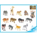 Mikro Trading Zvířátka safari/ZOO mláďata plast 6,5-9 cm 12 ks