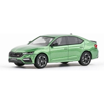 Abrex Škoda Octavia IV RS 2020 Zelená Cosmic Metalíza 1:43