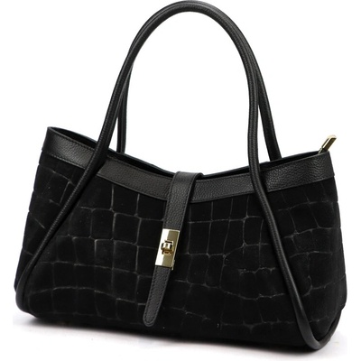 Camilla Dámská kabelka PREMIUM 10.014 CROCO černá