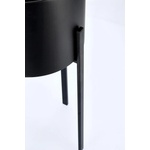 Bizzotto Комплект капаци за саксии с рамка от прахово боядисана стомана 28 x 65 cm; 23 x 55 cm (741483)