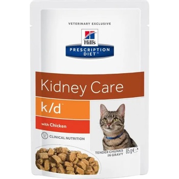 Hill's PD Feline Kidney Care k/d chicken 24x85 g