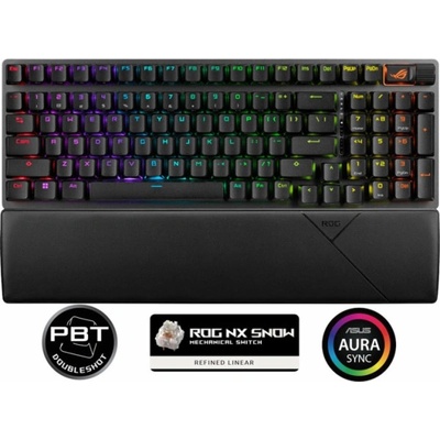 Asus ROG Strix Scope II 96 Wireless ROG NX Snow 90MP037A-BKZA00 CZ/SK
