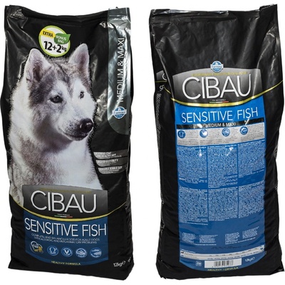 Cibau Dog Sensitive Fish / Rice Medium & Maxi 12 kg