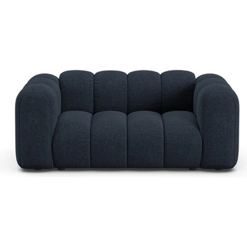 Micadoni Тъмносин шенилов диван 170 cm Lupine - Micadoni (MIC_2S_XS_214_F1_LUPINE5)