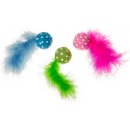 Karlie-Flamingo Hračka pro kočky - Míček s ocáskem ? 4 x 14 cm