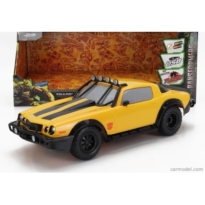 Jada Chevrolet Camaro Coupe 1977 Bumblebee Transformers V L'ultimo Cavaliere Žlutá Černá 1:32