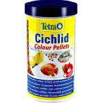 TETRA Cichlid Colour Pellets - пълноценна храна за всички видове цихлиди - подсилва цветовете