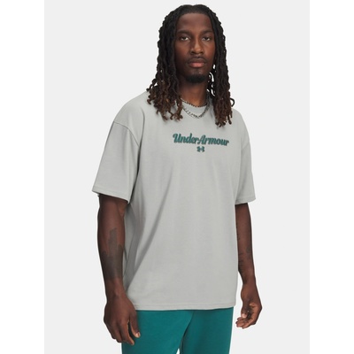 Under Armour UA M HWT WM SS šedé
