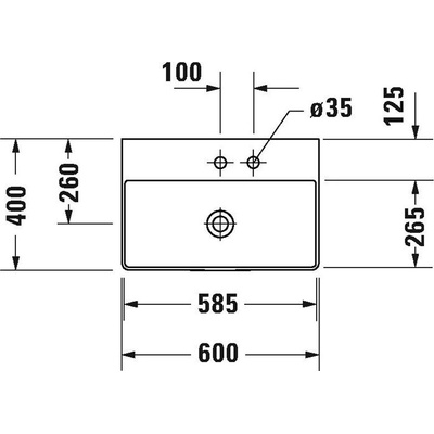DURAVIT DuraSquare 2356600041