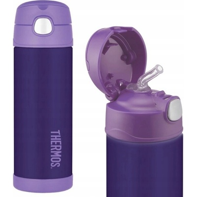 Thermos Splash About Detská termoska so slamkou 470 ml Fialová