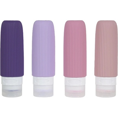 Kufryplus Cestovní silikonové lahvičky 90 ml XND40 4 ks