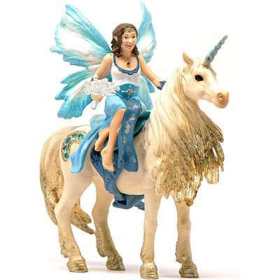 Schleich Bayala Eyela Riding On Golden Unicorn 42508