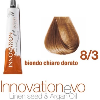 BBcos Innovation Evo barva na vlasy s arganovým olejem 8/3 100 ml