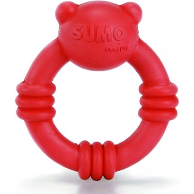 Beeztees Hračka Sumo Mini Team červený 9,5 x 10,5 cm