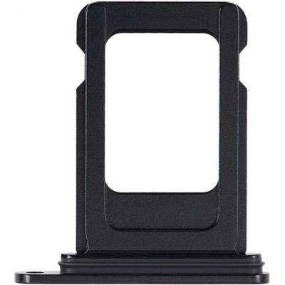 Šuplík SIM iPhone 15, 15 Plus Single SIM black