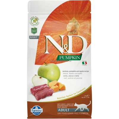 N&D GF Pumpkin CAT Venison & Apple 300 g