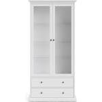 Tvilum Бяла витрина 96x201 cm Paris - Tvilum (77829P4949)