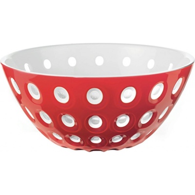 GUZZINI LE MURRINE Miska červeno bílá 25 cm