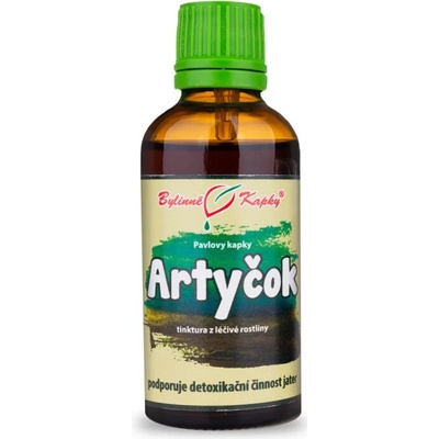 Bylinné kapky Artičok bylinné kvapky tinktúra 50 ml