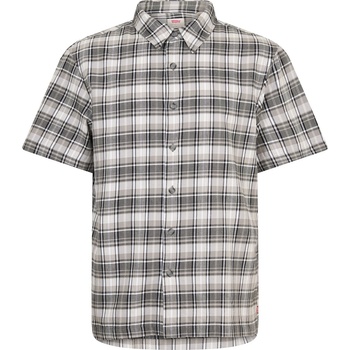 Levi's Риза с къс ръкав Levis Men's Luru Bxy Patterned Short Sleeve Shirt - Luke Blk Plaid