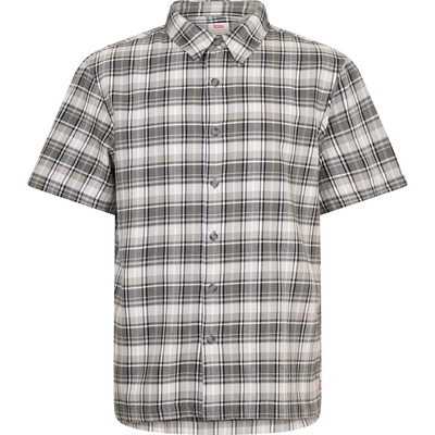 Levi's Риза с къс ръкав Levis Men's Luru Bxy Patterned Short Sleeve Shirt - Luke Blk Plaid