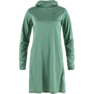 Fjällräven Дамска рокля Fjällräven Women's Abisko Sun-Hoodie Dress - Patina Green - размер XL (134-1680-0216)