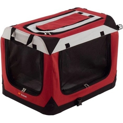 Ferplast Holiday 4 Přepravka nylonová s kovovou kostrou 60 x 42 x 42 cm – Zboží Mobilmania