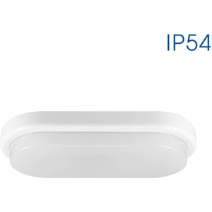 VIVALUX LED ПЛАФОН ELLIS/O 18W 4000K 230x104x41, 5mm 1300lm IP54 ОВАЛ (3684)