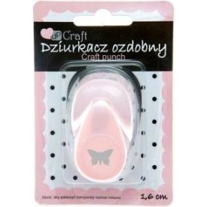 DALPRINT Hole punch ornaments 1.6cm butterfly
