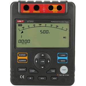 UNI-T UT512 Тестер за съпротивление на изолация за високо напрежение (UT512)