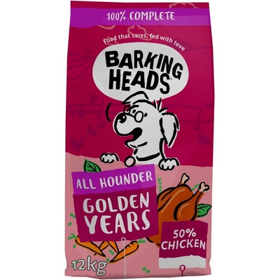 Barking Heads Big Foot Golden Years Chicken 12 kg